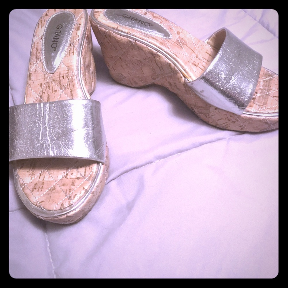 Gitano cork sandals Size 7